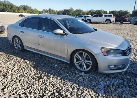 2014 Volkswagen Passat Sel из США, поврежденный, VIN 1VWCN7A34EC005351